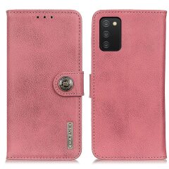 Чохол-книжка KHAZNEH Wallet Cover для Samsung Galaxy A03s (A037) - Pink