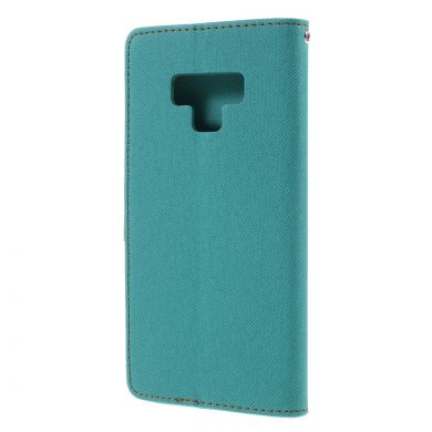 Чехол-книжка ROAR KOREA Cloth Texture для Samsung Galaxy Note 9 - Green