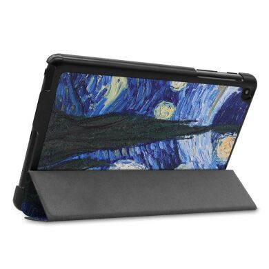 Чехол UniCase Life Style для Samsung Galaxy Tab A 8.0 (2019) - Starry Night Oil Painting