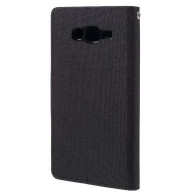 Чехол MERCURY Canvas Diary для Samsung Galaxy J7 (J700) / J7 Neo (J701) - Black