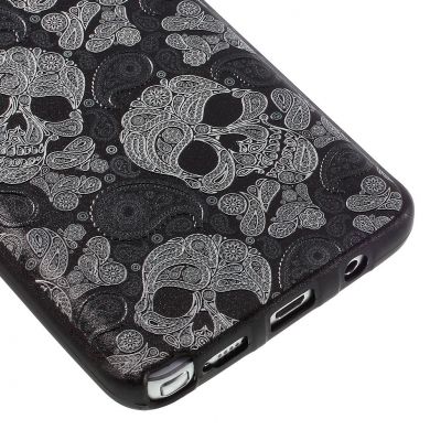 Защитный (TPU) чехол UniCase Color для Samsung Galaxy Note 5 - Mystique Skulls