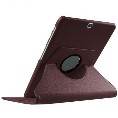 Чехол Deexe Rotation для Samsung Galaxy Tab S2 9.7 (T810/815) - Brown