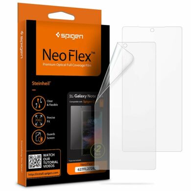 Комплект защитных пленок Spigen (SGP) Film Neo Flex HD (Front 2) для Samsung Galaxy Note 10+ (N975)