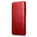 Кожаный чехол-книжка ICARER Slim Flip для Samsung Galaxy S9+ (G965) - Red. Фото 2 из 3