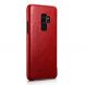 Кожаный чехол-книжка ICARER Slim Flip для Samsung Galaxy S9+ (G965) - Red. Фото 3 из 3