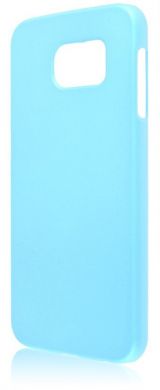 Пластиковая накладка Deexe Hard Shell для Samsung Galaxy S6 (G920) - Light Blue