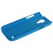 Пластикова накладка Deexe Hard Shell для Samsung Galaxy S4 mini (i9190), Блакитний