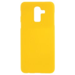 Пластиковый чехол Deexe Hard Shell для Samsung Galaxy J8 2018 (J810) - Yellow
