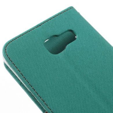 Чехол-книжка ROAR KOREA Cloth Texture для Samsung Galaxy A5 2016 (A510) - Green