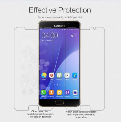 Защитная пленка NILLKIN Crystal для Samsung Galaxy A7 (2016)