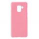Пластиковый чехол Deexe Hard Shell для Samsung Galaxy A8 2018 (A530) - Pink. Фото 1 из 3