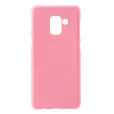 Пластиковий чохол Deexe Hard Shell для Samsung Galaxy A8 2018 (A530), Рожевий