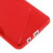 Силиконовая накладка Deexe S Line для Samsung Galaxy J7 2016 (J710) - Red. Фото 5 из 6