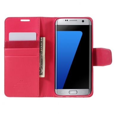Чехол-книжка MERCURY Sonata Diary для Samsung Galaxy S7 edge (G935) - Magenta