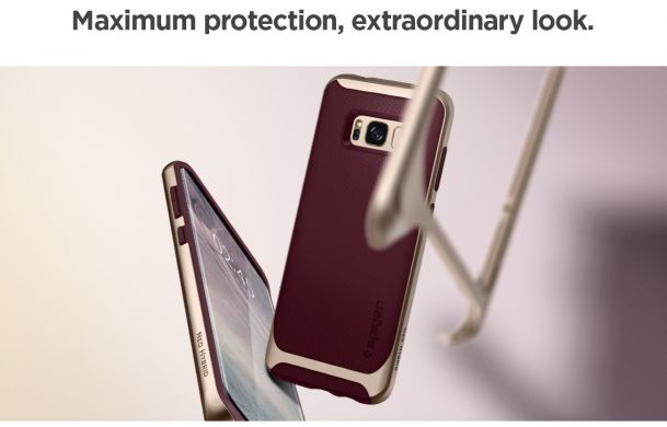 Защитный чехол Spigen SGP Neo Hybrid для Samsung Galaxy S8 Plus (G955) - Burgundy