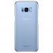 Пластиковый чехол Clear Cover для Samsung Galaxy S8 (G950) EF-QG950CLEGRU - Blue. Фото 1 из 5