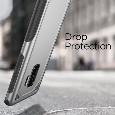 Захисний чохол UniCase Defender для Samsung Galaxy S9 (G960), Сріблястий