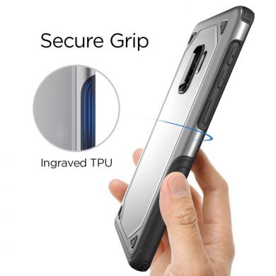 Захисний чохол UniCase Defender для Samsung Galaxy S9 (G960), Сріблястий