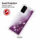 Силиконовый (TPU) чехол Deexe Liquid Glitter для Samsung Galaxy S20 (G980) - Purple. Фото 4 из 7