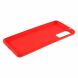 Силиконовый (TPU) чехол Deexe Matte Case для Samsung Galaxy S20 (G980) - Red. Фото 5 из 5