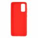 Силиконовый (TPU) чехол Deexe Matte Case для Samsung Galaxy S20 (G980) - Red. Фото 3 из 5