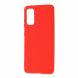 Силиконовый (TPU) чехол Deexe Matte Case для Samsung Galaxy S20 (G980) - Red. Фото 2 из 5