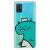 Силиконовый (TPU) чехол Deexe Pretty Glossy для Samsung Galaxy A51 (А515) - Green Monster