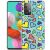 Силиконовый (TPU) чехол Deexe Pretty Glossy для Samsung Galaxy A73 (A736) - Colorful Hearts