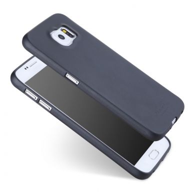Силиконовый (TPU) чехол X-LEVEL Matte для Samsung Galaxy S6 (G920) - Black