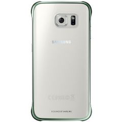 Защитная накладка Clear Cover для Samsung S6 EDGE (G925) EF-QG925BBEGRU - Green