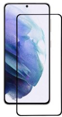 Защитное стекло 2E Basic 3D Full Glue для Samsung Galaxy S21 Plus (G996) - Black