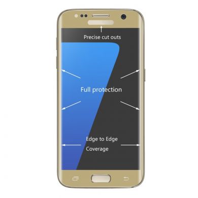 Захисне скло HAT PRINCE Full Covered для Samsung Galaxy S7 (G930), Gold