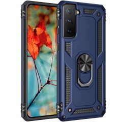 Захисний чохол Deexe Armor Case для Samsung Galaxy S21 (G991) - Blue