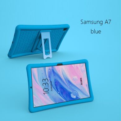 Защитный чехол Deexe Defender Stand для Samsung Galaxy Tab A7 10.4 (2020) - Blue