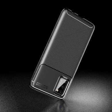 Защитный чехол Deexe Fusion для Samsung Galaxy A02s (A025) - Black