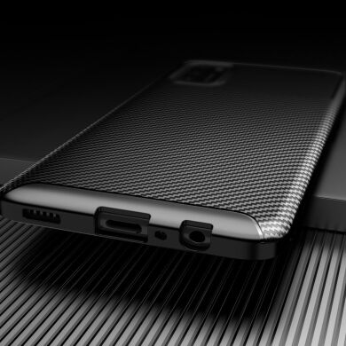 Защитный чехол Deexe Fusion для Samsung Galaxy A02s (A025) - Black