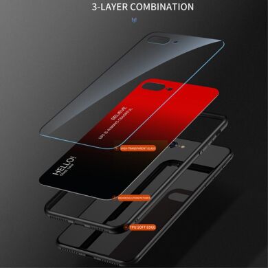 Защитный чехол Deexe Gradient Color для Samsung Galaxy A05 (A055) - Black / Grey