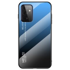 Захисний чохол Deexe Gradient Color для Samsung Galaxy A72 (А725) - Black / Blue