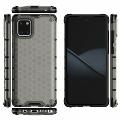 Защитный чехол Deexe Honeycomb Series для Samsung Galaxy Note 10 Lite (N770) - Grey