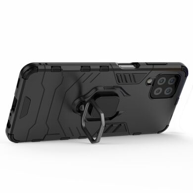 Защитный чехол Deexe Hybrid Case для Samsung Galaxy M32 (M325) - Black