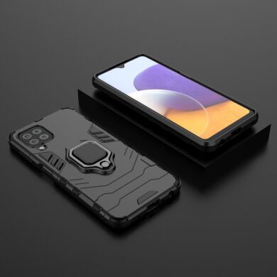Защитный чехол Deexe Hybrid Case для Samsung Galaxy M32 (M325) - Black