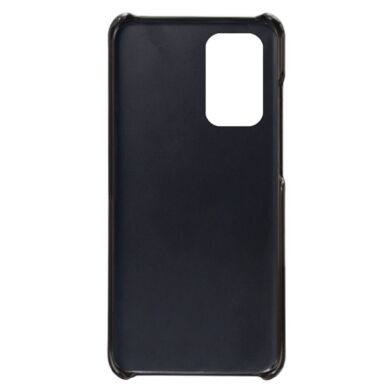 Защитный чехол Deexe Leather Back Cover для Samsung Galaxy A53 (А536) - Black