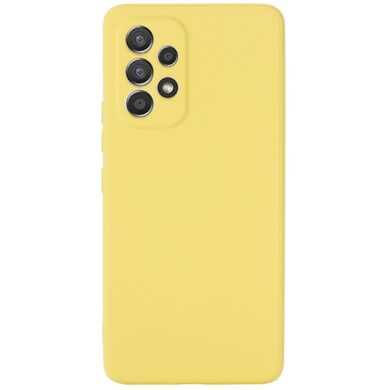 Защитный чехол Deexe Silicone Case для Samsung Galaxy A33 (A336) - Yellow