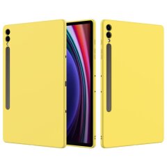 Захисний чохол Deexe Silicone Shell для Samsung Galaxy Tab S9 Plus / S9 FE Plus (X810/816/610/616) - Yellow