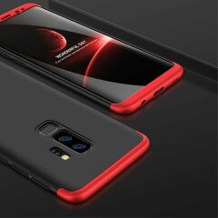 Захисний чохол GKK Double Dip Case для Samsung Galaxy S9+ (G965), Black / Red