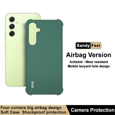 Защитный чехол IMAK Airbag Sand Case для Samsung Galaxy A55 (A556) - Green