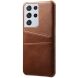 Защитный чехол KSQ Pocket Case для Samsung Galaxy S21 Ultra (G998) - Brown. Фото 1 из 7