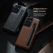 Защитный чехол NILLKIN Aoge Leather Case для Samsung Galaxy S21 Ultra (G998) - Black. Фото 3 из 15