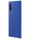 Защитный чехол Silicone Cover для Samsung Galaxy Note 10 (N970) EF-PN970TLEGRU - Blue. Фото 3 из 5