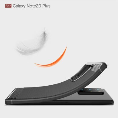Защитный чехол UniCase Carbon для Samsung Galaxy Note 20 Ultra (N985) - Black
